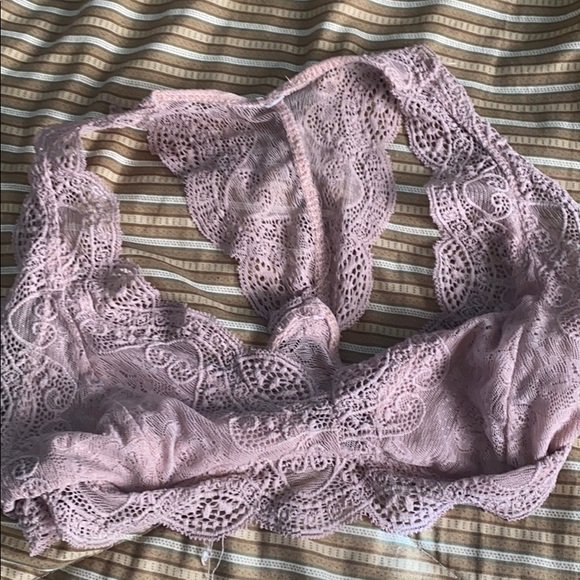 Lace Halter Bralette - Picture 1 of 4